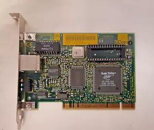 VINTAGE 3COM 3C905-TX, PCI 10/100BASE-TX ETHERNET ADAPTER NEW OLD STOCK - Picture 1 of 3