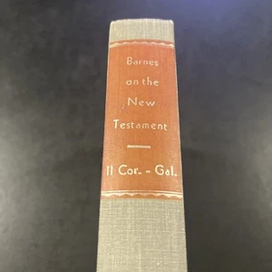 Barnes on the New Testament - 2 Cor -Gal Notes on the New Testament Baker - Picture 1 of 7