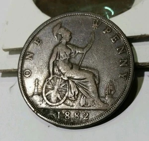 GREAT BRITAIN 1 PENNY LOT - Picture 1 of 1