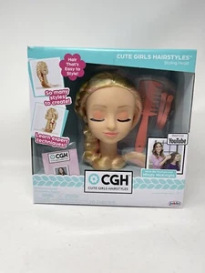 CGH süße Mädchen Frisuren Styling Kopf blond Mindy Mcknight Box YY - Bild 1 von 7