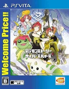 Digimon Story Cyber Sleuth Welcome Price!! PS Vita NTSC-J CIB Digital Manual - Picture 1 of 10