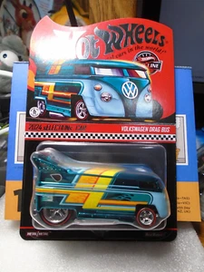 Hot Wheels 2024 RLC Redline Club Selections VW Volkswagen Drag Bus w/ Real Rider - Picture 1 of 2