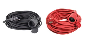 Verlängerungskabel Außen 5m-50m Gummikabel Schuko 230V Stromkabel Outdoor IP44 - Bild 1 von 12