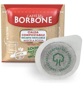 150 Cialde Caffè Borbone Miscela Rossa Filtro 44 MM ESE Incarto Ecologico 100% - Imagen 1 de 10