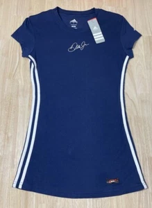 ADIDAS Dale Jr. #88 MEDIUM Women's NASCAR Racing Double Sided Ladies T-Shirt NWT - Picture 1 of 6