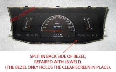 1990 Isuzu Pup Pickup Truck MT 4WD 2.6l Instrument Cluster 8943708450 Foto 1 de 4