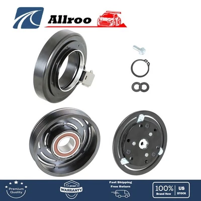 Kit de embrague de compresor de CA placa de polea de bobina apto para Ford F-150 2002-2003 5,4 L Foto 1 de 4