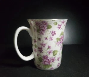 Tazza da caffè o tè Gracie Bone China viola viola viola - Foto 1 di 9