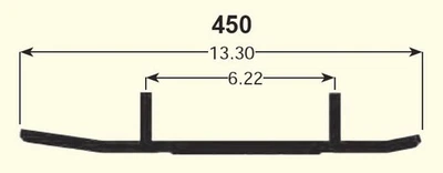 Corredores SPI Ripper Four75 para moto de nieve deportiva Ski-Doo Legend V-1000 GT 2005 Foto 1 de 2
