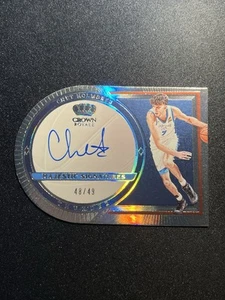 Chet Holmgren 2023-24 Panini Crown Royale Majestic Signatures Autograph /49 OKC - Picture 1 of 2