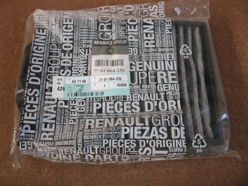 7701064235 Interior Air Filter For 2002-2025 Renault Megane - Image 1 of 1