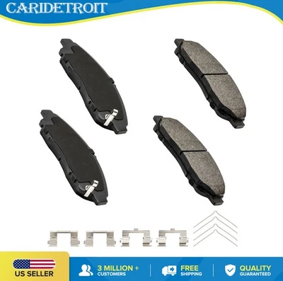 4x Front Ceramic Brake Pad Set Fit For 2007-2013 Acura MDX 2016-2020 Acura RLX - Изображение 1 из 4