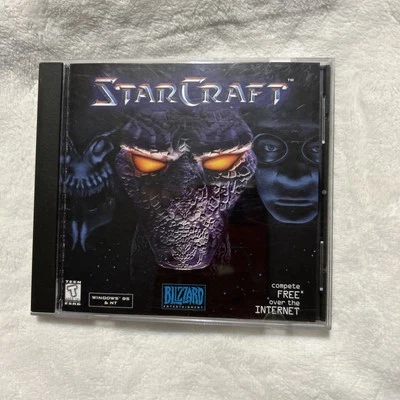 Starcraft Version 1.05  PC Game Windows 2000 98 95 XP ME NT (1998) Case/CD - Изображение 1 из 3