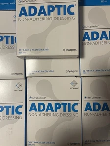 Adaptic 2012 Non Adhering Dressing, Exp 2026/03, 3x3”, 50/box, Lot Of 20 Boxes - Picture 1 of 4