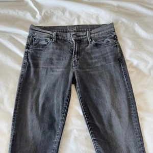 Mother Denim Skinny Not Skinny Jeans Rebels Dark Grey Stretch Size 26 - Picture 1 of 8