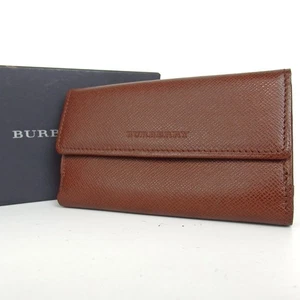 Authentic BURBERRY Hook x5 key holder  leather [Used] - Picture 1 of 14