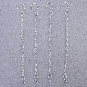 8 Pcs Decorative Hanging Chain Basket Extension Flowerpot Feeder - Picture 1 of 12