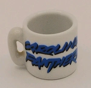 NFL Carolina Panthers 1" Miniature Ceramic Coffee Mug, Cup - Picture 1 of 8