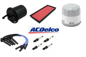 Tune Up Kit Filters Wire OEM Plugs For SUBARU FORESTER H4 2.5L Nat.Asp 2000-2002 - Picture 1 of 6