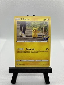 Pikachu 027/078 Pokémon GO Regular - Picture 1 of 2