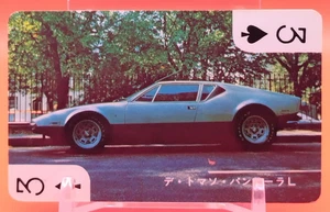 Tarjeta de juego De Tomaso Pantera L/ coche deportivo de lujo retro japonés raro Club 3 - Imagen 1 de 10