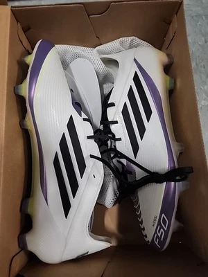 Adidas F50 Messi Elite FG Triunfo Estelar White/Black/Purple size 11 Brand New - Image 1 of 4