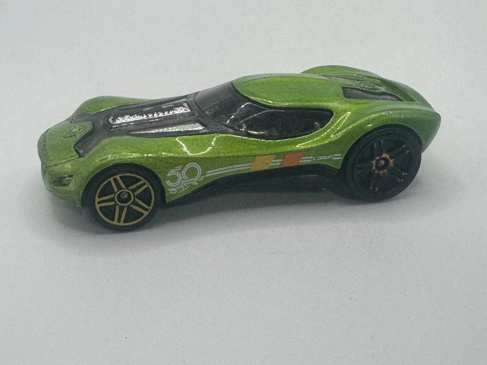 Hot Wheel HW 40 2007 verde 50 aniversario suelto sin equipamiento usado SLB4 Foto 1 de 3