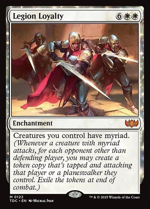 Legion Loyalty Commander: Tarkir: Dragonstorm NM MTG Non-Foil - Image 1 of 1