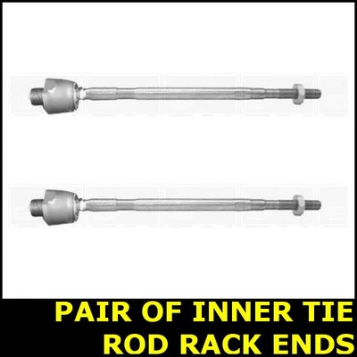 Pair of Inner Tie Rod Rack End Fits VAUXHALL AGILA B 1.0 1.2 1.3 H08 1495SS - Image 1 of 4