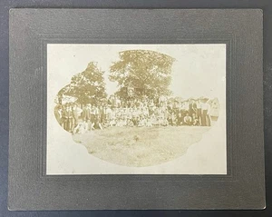 Antica foto armadio 1900 Kewanee, IL Associazione Internazionale Macchinisti - Foto 1 di 4