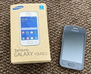 Samsung Galaxy Young 2 Grey Unlocked 4GB 512MB RAM Android Smartphone - Picture 1 of 6