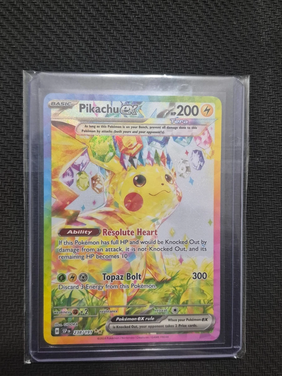 Pikachu Ex 238/191 Sv08: Surging Sparks for sale | eBay