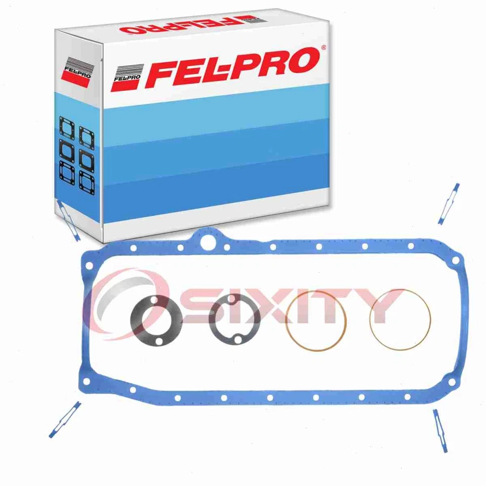 Fel-Pro Engine Oil Pan Gasket Set for 1992-1999 Chevrolet K1500 Suburban fq - Image 1 of 4