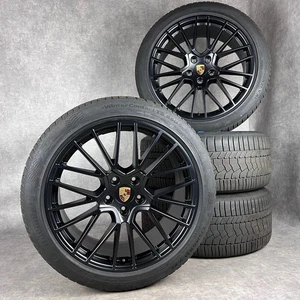Winterräder Porsche Cayenne E3 21" Original RS Spyder Felgen Turbo S 9Y0044610S - Bild 1 von 10