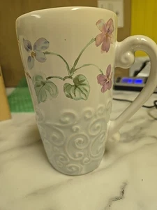 Pfaltzgraff VIENNA FLORAL, 20 Unzen Latte Becher, neuwertig & fast neuwertig! - Bild 1 von 8