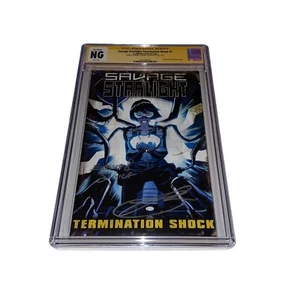 Troy Baker CGC SS NG Signed Last of Us Termination Shock #1 Replica Comic Quote - Picture 1 of 4