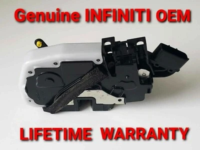 LIFE WARRANTY 2009 to 2017 Infiniti FX35 FX37 FX50 QX70 Lock Actuator LEFT FRONT - Image 1 of 4