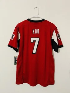 Rare NWT Nike Younghoe Koo Atlanta Falcons #7 Home Red Jersey Youth XL 18-20 - Picture 1 of 4