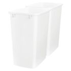 Rv-35-52 Rev-A-Shelf White 35 Quart Waste Bin / Trash Can Replacement Container
