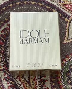 SEALED Idole d'Armani by Giorgio Armani Eau De Parfum Spray 2.5oz 75ml RARE