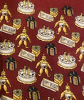 Vintage Chopard men’s pocket square Happy Birthday print Geneva