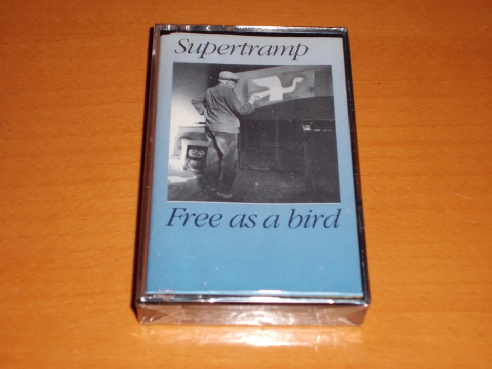SUPERTRAMP FREE AS A BIRD CASSETTE TAPE 1987 NEW & SEALED! - Image 1 of 2