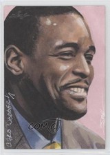 2014 Leaf Best of Basketball Sketch Cards 1/1 Jim Kyle Chris Webber HOF Sketch