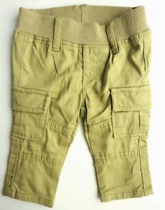 Baby GAP Girls PISTACHIO Combat Trousers Stretch Pull Up MINI SKINNY 0-12 Pants
