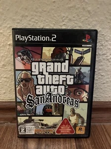 Grand Theft Auto San Andreas GTA SA PS2 PlayStation 2 Japan - Bild 1 von 3
