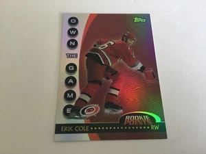 2002 Topps Hockey Erik Cole Own The Game Refractor Card #OTG14 - Picture 1 of 2