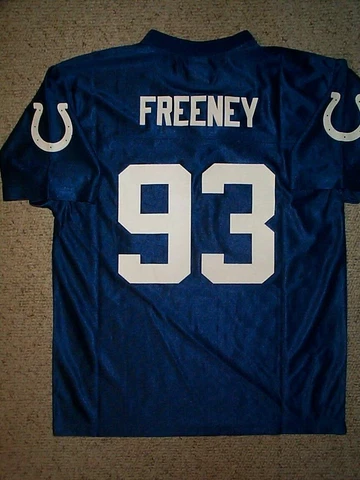 Indianapolis Colts DWIGHT FREENEY nfl Jersey YOUTH KIDS BOYS CHILDRENS (L-LARGE) Cover