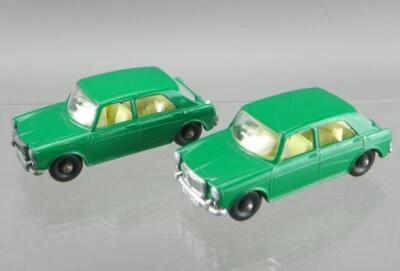 Vintage 1966 Matchbox Lesney #64 Diecast 1/64 Green MG 1100 Driver & Dog Lot VGC - Image 1 of 4