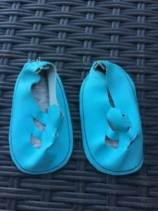 Blaue Chatty Cathy Doll Sunny Day Sandalen 60er Jahre - Bild 1 von 2