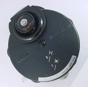 Zeiss microscope DIC INKO condenser - 160mm stands w/2 Nomarski Wollaston prisms - Picture 1 of 3